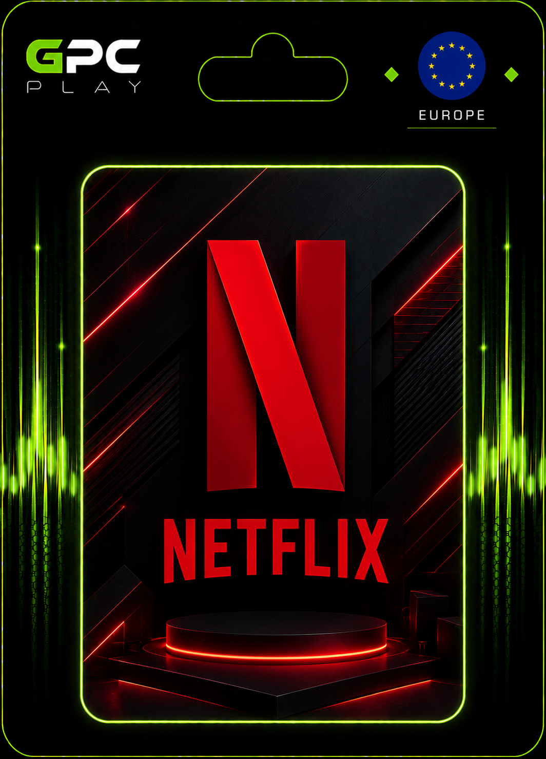 بطاقة هدايا Netflix (أوروبا) 25 يورو