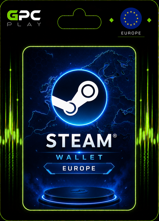 Steam Wallet Gift Card (Europe) 5 Euro