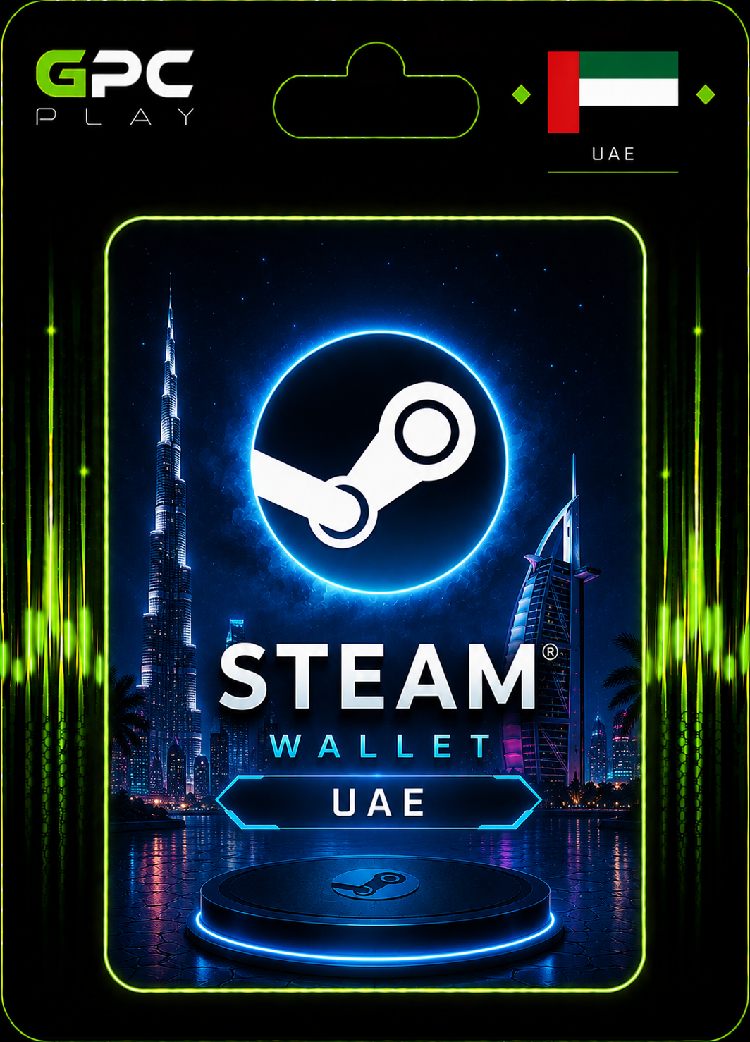 Steam Wallet Gift Card (UAE) 50 AED